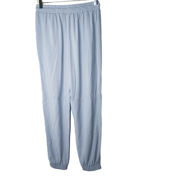 Zara Chambray Drawstring Jogger Pants Size Small - Picture 5 of 10